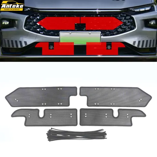 OEM Automotive Exterior Decoration Parts for Ford Mondeo Front Grille Insect Screen