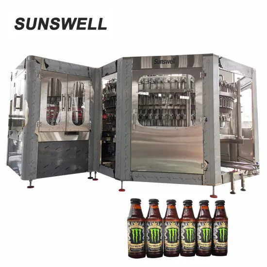 automatic Glass bottle Beer Filling and Capping Machine
