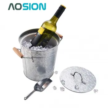 AOSION Ice Bucket with Lid