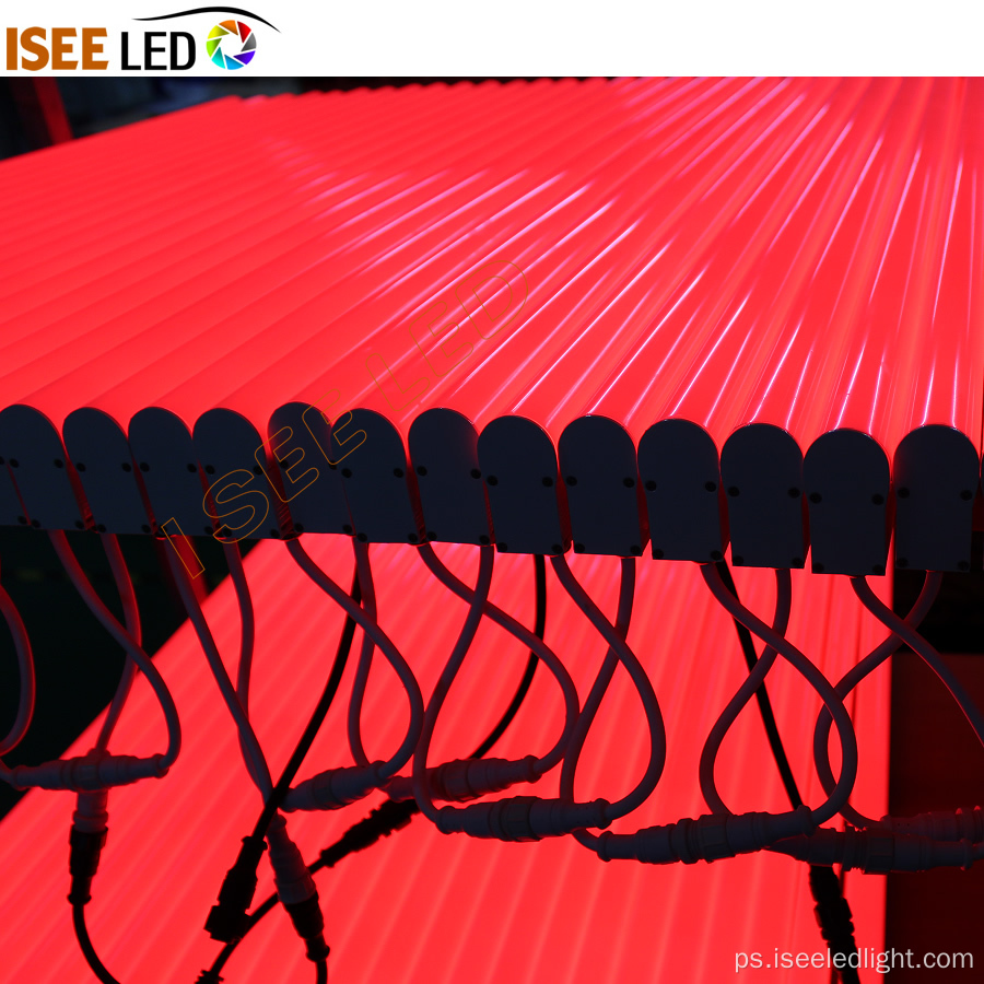 د ویډیو موجود ویکروپ تکسل WS2811 LED ډیجیټل ټیوب