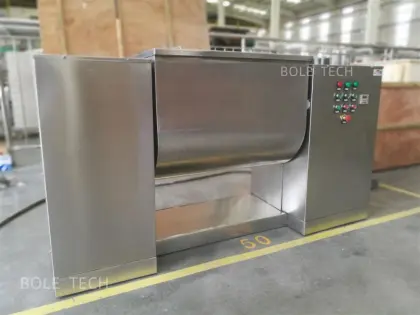 Solid drinks trough mixer Solid beverages guttered mixer