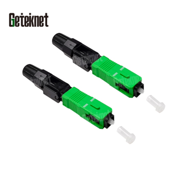 OEM 90 Degree Single Module Field Assembly Optical SC-LC/SC-UPC Home Butterfly Fiber Fast Connector
