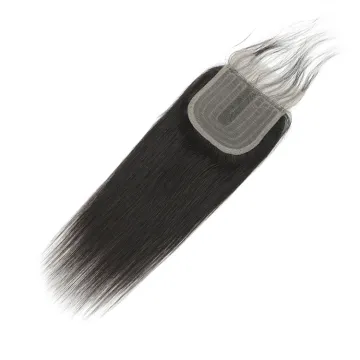 2021 Hot Sale Brazilian 100% human hair lace closure 4x1 straight lace closure for women frontal closure hair