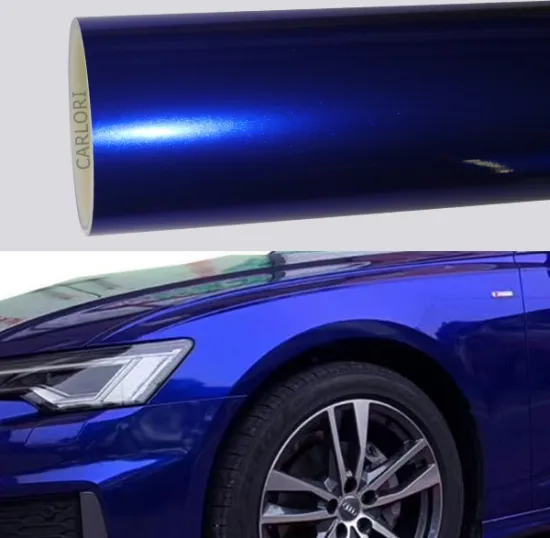 metallic gloss blueberry car vinyl