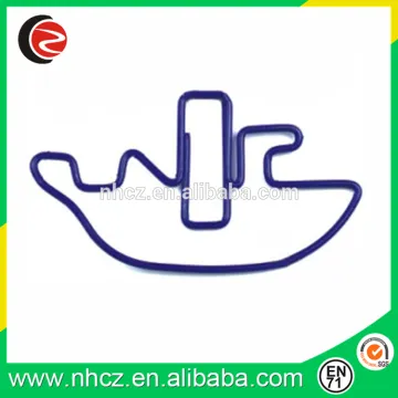 Decorative vehicle shaped small metal clip