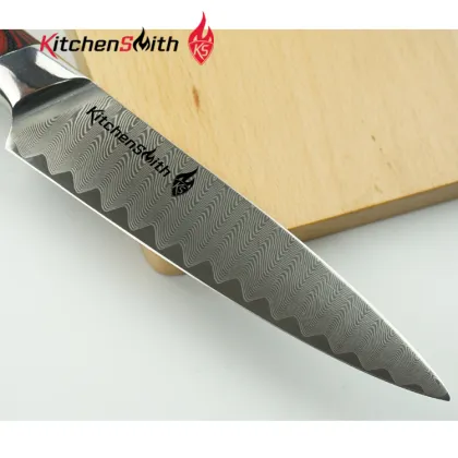 Vegetable Fruit Knife Damascus Blade