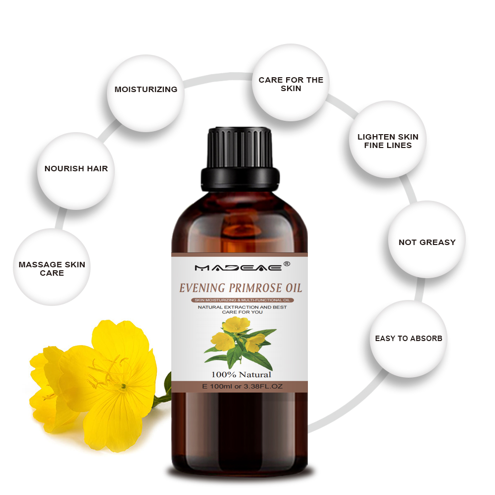 wholesale top private label evening primrose carrier oil