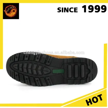 waterproof geniune Leather steel toe with steel middle sole Loggers boots