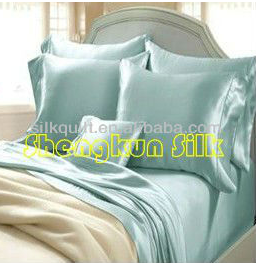 300TC Plain Queen Size 100% Bamboo Bedding Sets