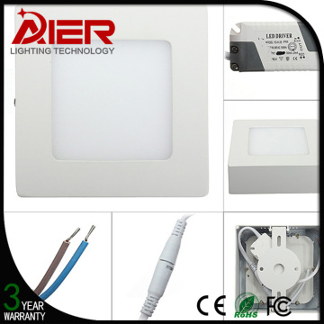 cheap factory price 6W ceiling mounted led panel light
