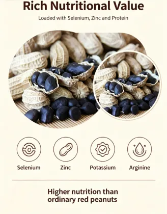 Black Peanuts Rich Selenium Zinc Nutrient Dense