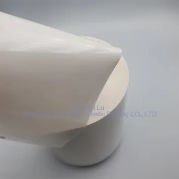 heat-sealable white PET lidding film