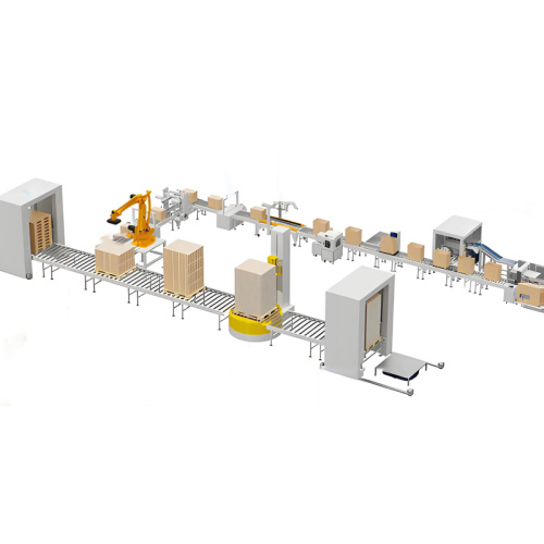 نظام التغليف الذكي في نهاية الخط