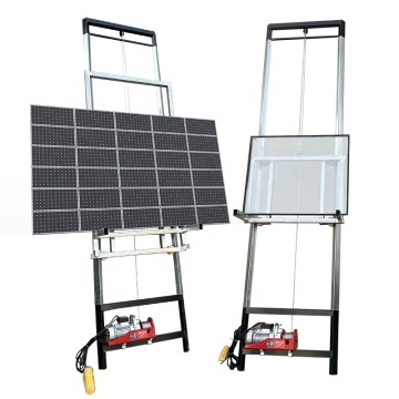 Safety Quick Assembly Solar Panel Hoist Lift for Glass Window Installation