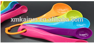 ABS spoon Colorful measuring spoon 1ml-15ml plastic spoon