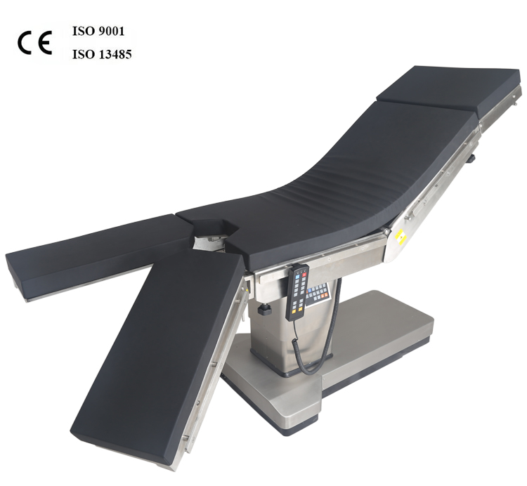 High configuration electro-hydraulic operating table