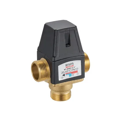 Brass Thermostatic Mixing Valve for Hot and Cold Water