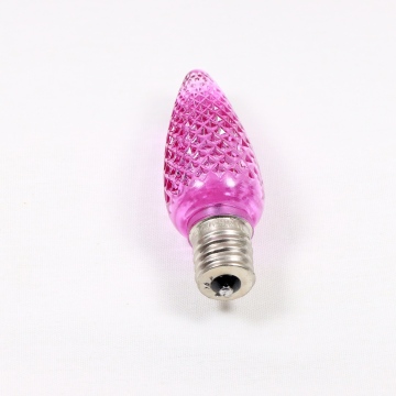 C9 GOLD LED FACETED -Weihnachtsfunkbirnen