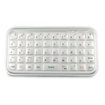 Bluetooth Keyboard with 49 Keys Plastic Keyboard and Built-in Lithium Battery