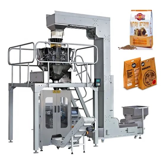 Automatic Weighing and Packing Machine for Dry/Wet Pet Food (Dog/Cat) - Stand Up Bag Packaging