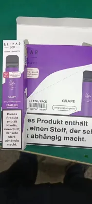 Berlin Wholesale ELF Bar 600 Puffs Disposable Device