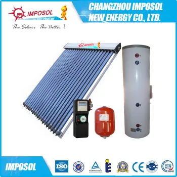 China 500l split pressurized heat pipe solar water heater