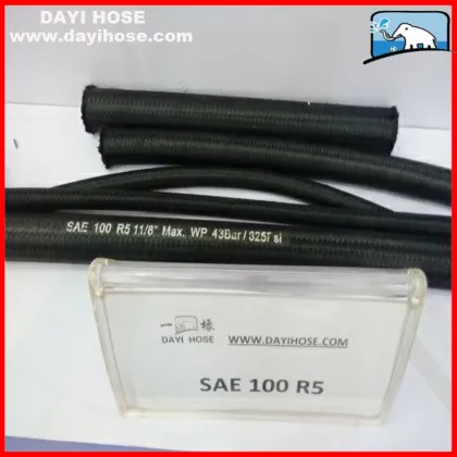 DAYI HOSE wire braid textile covered hose R5