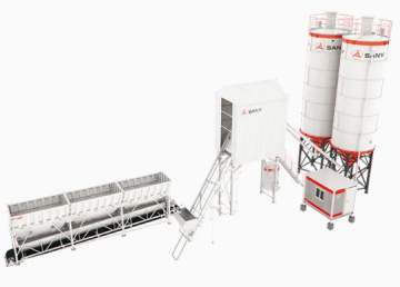 Impianto di betonaggio SANY HZS90G da 90 m³ in vendita