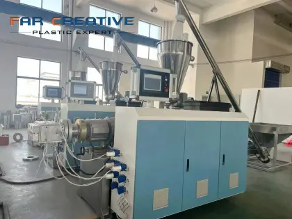 Polestar Machinery Automatic WPC Extruder for Wood Plastic Board and Plastic Profile Extrusion