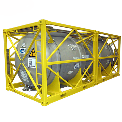 iso tank container 20ft for transporting oxygen