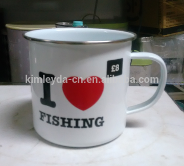 enamel camping mug