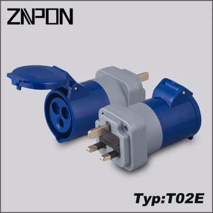 16A to 13A 250V Hook Up Adapter