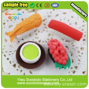 New Arrival Various Mini Cake Food Shaped Erasers At Target China Manufacturer