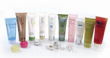 20ml transparent cap and silver cosmetic plastic tube, plastic PE cosmetic tube, round cosmetic tube packaging with flip top cap