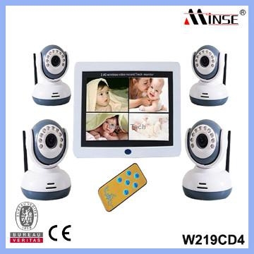 7\" LCD Wireless Digital Baby Monitor, Battery Operated Security System