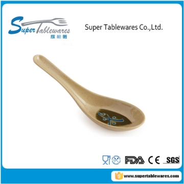 cheap plastic shovel spoon with custom printed wooden
