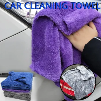 350GSM Premium Microfiber Car Detailing Super AbsorbentTowel Ultra Soft Edgeless Car Washing Drying Towel 40X40CM Car Wash Towel
