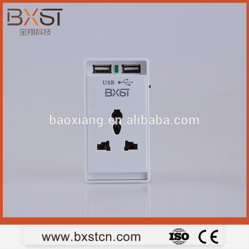 2.1A Dual USB US Charging Port AC Outlet WallSocket Adapter