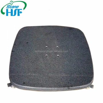 Dark Grey Outdoor Patio Umbrella Base, 90kg/100kg/120kg, with Wheels