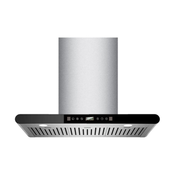 Black Wall-Mounted Cooking Hood: Fashionable and Attractive Kitchen Exhaust Range