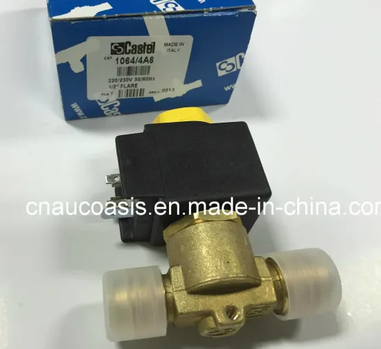 1064/3A6, 1064/4A6 Castel Solenoid Valve for Refrigeration System Control