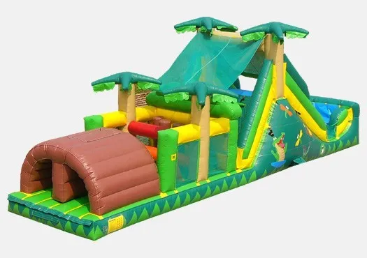 Commercial grade pvc kids obstacle course equipment