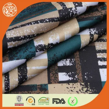 Best selling printed scuba knit fabric 100% polyester fabric roll