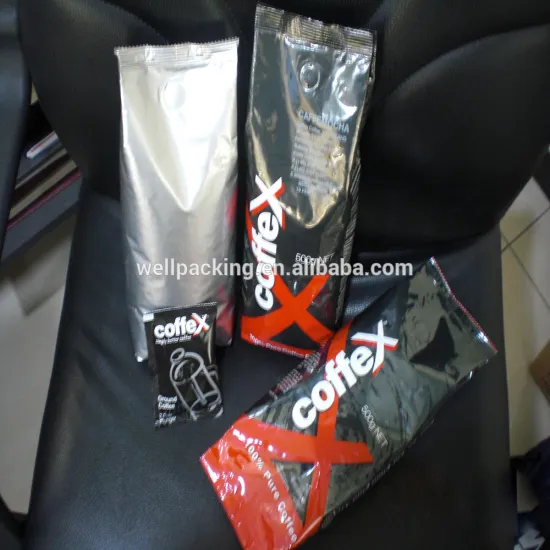 Optional valve coffee bag packing machine