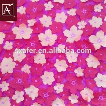 Two Color Laser Embroidery Fabric design