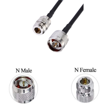 Cable coaxial N macho a N hembra