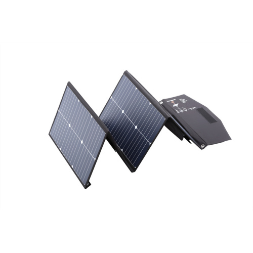 Panel solar portátil plegable de promoción de 100W para acampar