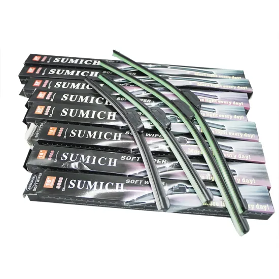 SUMICH Brand Universal Soft Frameless Car Wiper Blade for Chrome Auto Windshield