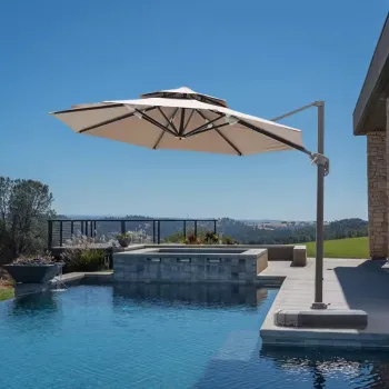 High Quality Ombrellone Giardino Rugged And Durable Well Equipped New Design Outdoor Umbrella