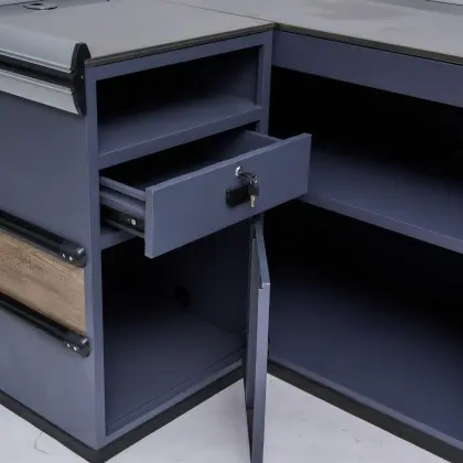 Cashier Desk for Corner Store